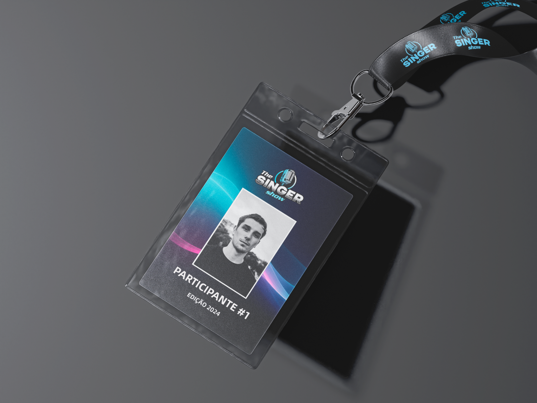 Identidade visual e branding para The Singer Show