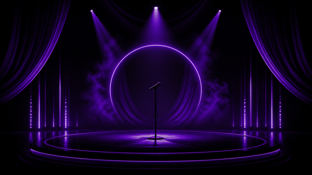 Identidade visual e branding para The Singer Show